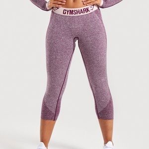 Gymshark Womens Flex Capri Leggings Crop Size S